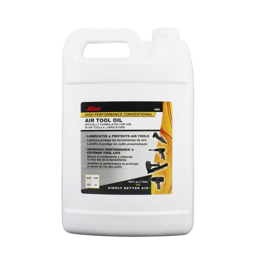 High Performance Conventional Air Tool Oil & Tool Lubricant ISO-32 – 1 Gallon<span class=' ItemWarning' style='display:block;'>Item is usually in stock, but we&#39;ll be in touch if there&#39;s a problem<br /></span>