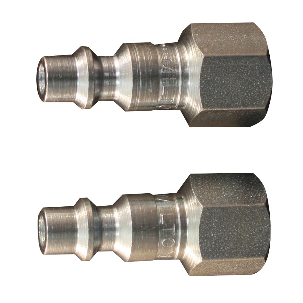 Milton Air Plug Steel M-STYLE® Air Tool Fitting 1/4&#34; NPT Female, S-728 (Pack of 10)<span class=' ItemWarning' style='display:block;'>Item is usually in stock, but we&#39;ll be in touch if there&#39;s a problem<br /></span>