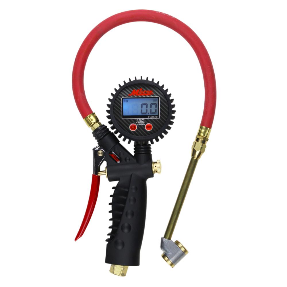 Pro Digital Pistol Grip Tire Inflator, Air Pressure Gauge, Dual Head Air Chuck, 36&#34; Hose, 0-255 <span class=' ItemWarning' style='display:block;'>Item is usually in stock, but we&#39;ll be in touch if there&#39;s a problem<br /></span>