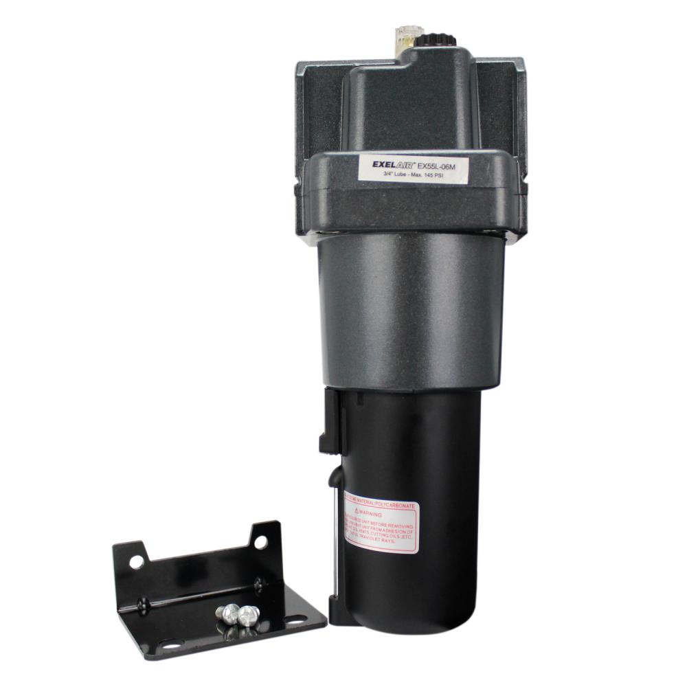 EXELAIR® FRL High Flow Air Lubricator, 3/4&#34; NPT, Metal Bowl, Automatic Float<span class=' ItemWarning' style='display:block;'>Item is usually in stock, but we&#39;ll be in touch if there&#39;s a problem<br /></span>