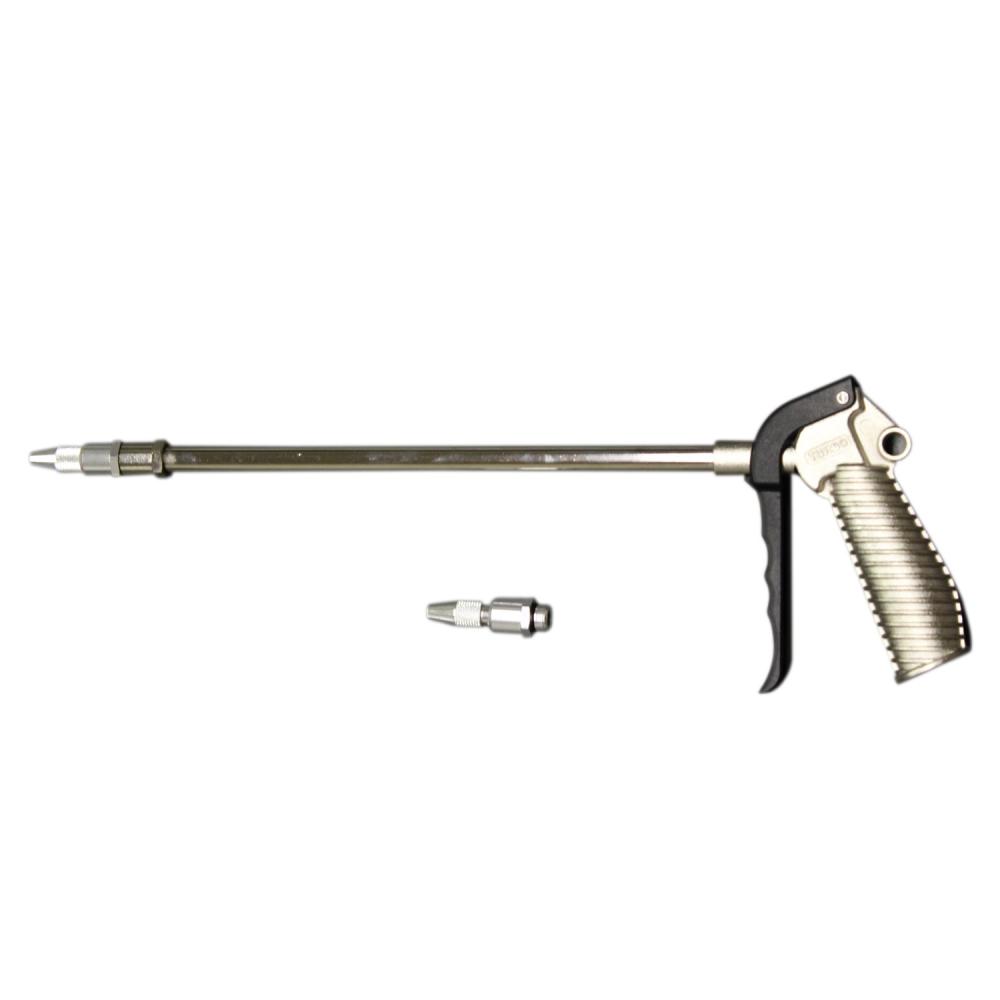 Turbo Pistol Grip Blow Gun - 10&#34; Extended Reach and Adjustable Nozzle - 40 CFM - 230 Max PSI (1/<span class=' ItemWarning' style='display:block;'>Item is usually in stock, but we&#39;ll be in touch if there&#39;s a problem<br /></span>