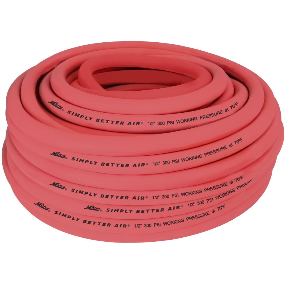 ULR Ultra Lightweight Rubber Hose, 1/2&#34; ID x 100 ft., no fittings, Robust Durable Air Hose for E<span class=' ItemWarning' style='display:block;'>Item is usually in stock, but we&#39;ll be in touch if there&#39;s a problem<br /></span>