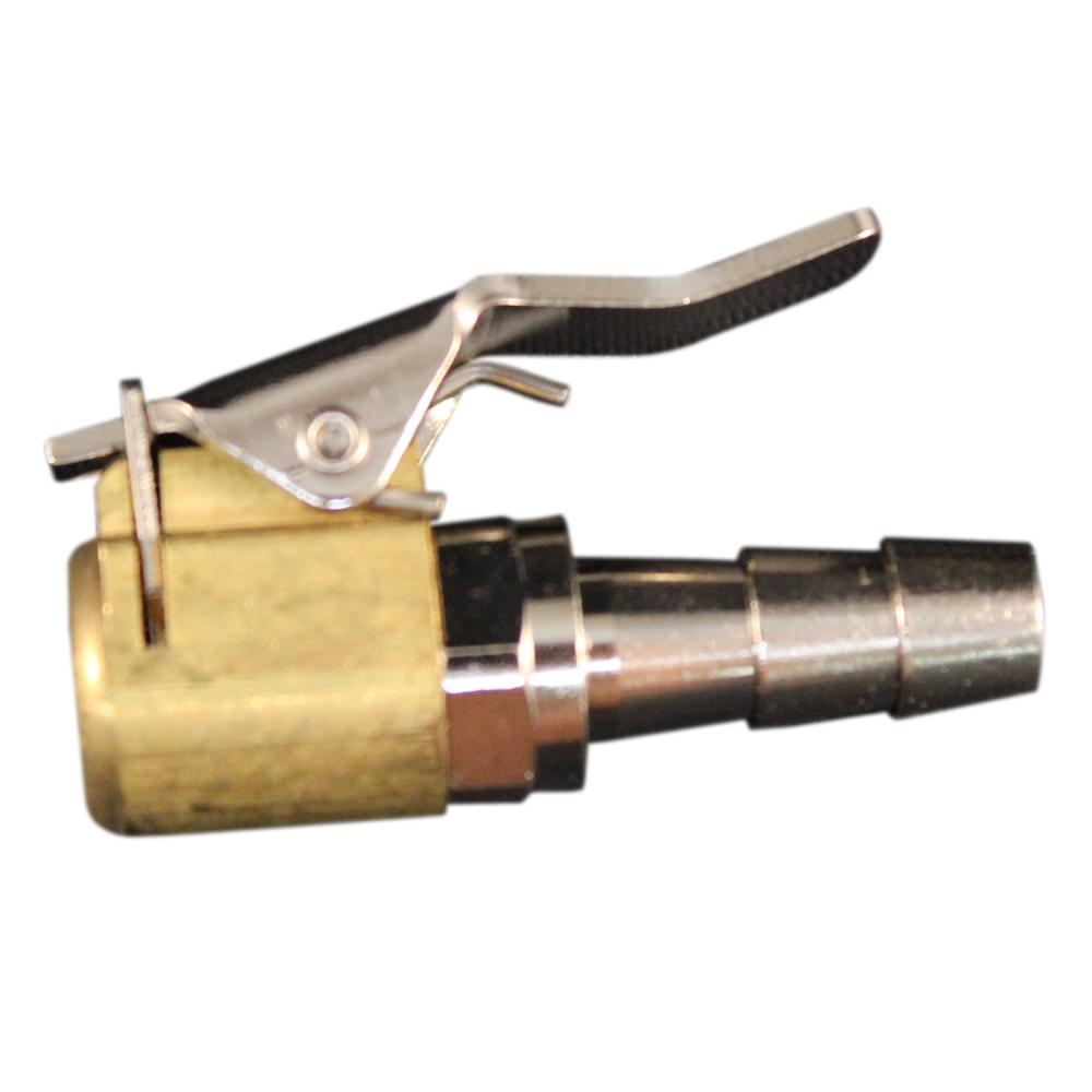 1/4&#34; ID Euro Style Hose Barb Air Chuck (1/card, 10-Pack)<span class=' ItemWarning' style='display:block;'>Item is usually in stock, but we&#39;ll be in touch if there&#39;s a problem<br /></span>