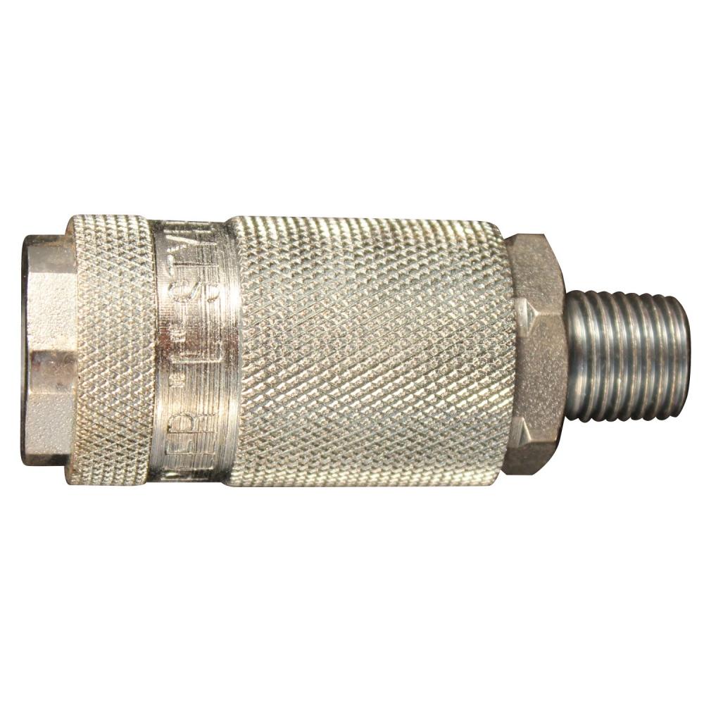 1/4&#34; MNPT L-Style Coupler - Box of 10<span class=' ItemWarning' style='display:block;'>Item is usually in stock, but we&#39;ll be in touch if there&#39;s a problem<br /></span>