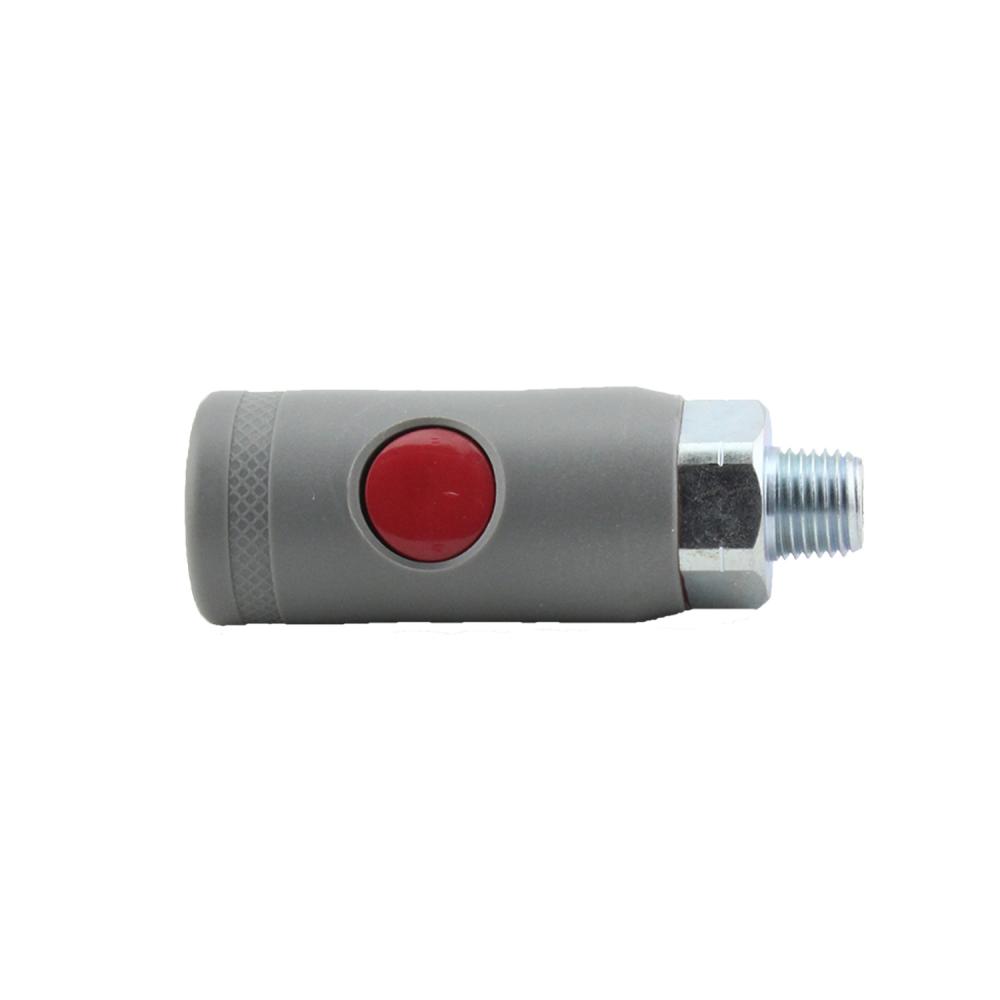 1/4&#34; MNPT M-Style® Safety Coupler (1/card, 5-Pack)<span class=' ItemWarning' style='display:block;'>Item is usually in stock, but we&#39;ll be in touch if there&#39;s a problem<br /></span>