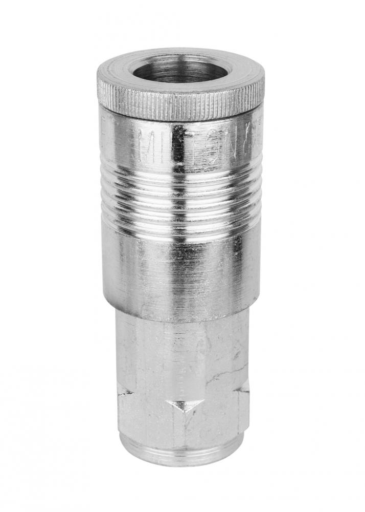 Milton High-Flow Air Coupler G-Style 3/8-in FNPT, 1/2-in flow size Steel Quick-connect Coupler Air T<span class=' ItemWarning' style='display:block;'>Item is usually in stock, but we&#39;ll be in touch if there&#39;s a problem<br /></span>