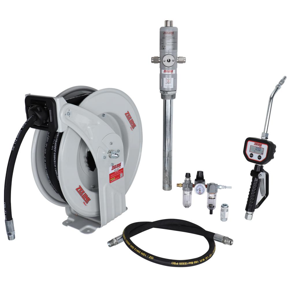 High Flow Basic 3:1 Pump Package with Digital Dispensing Nozzle, 50 ft. Reel<span class=' ItemWarning' style='display:block;'>Item is usually in stock, but we&#39;ll be in touch if there&#39;s a problem<br /></span>