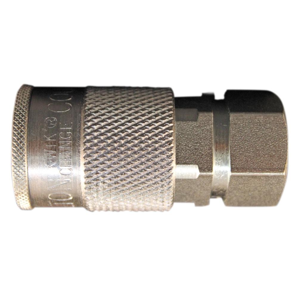 Milton Industrial Air Coupler Tool Fitting, H-style 3/8&#34; FNPT Steel Air Tool Fitting - S-1835 (B<span class=' ItemWarning' style='display:block;'>Item is usually in stock, but we&#39;ll be in touch if there&#39;s a problem<br /></span>