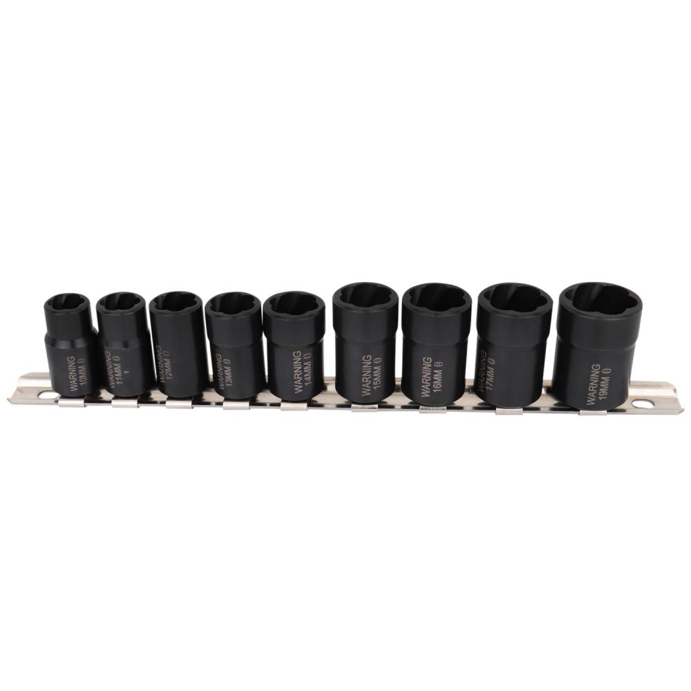 3/8&#34; Drive 9-Piece Twist Socket Fastener Removal System<span class=' ItemWarning' style='display:block;'>Item is usually in stock, but we&#39;ll be in touch if there&#39;s a problem<br /></span>