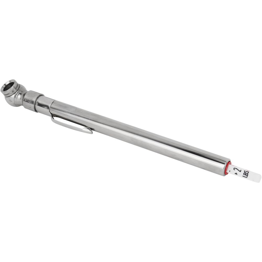 Milton Tire Pressure Gauge, Single Ball Head Air Chuck, Nickel-Plated Brass Low-Pressure Pencil Tire<span class=' ItemWarning' style='display:block;'>Item is usually in stock, but we&#39;ll be in touch if there&#39;s a problem<br /></span>