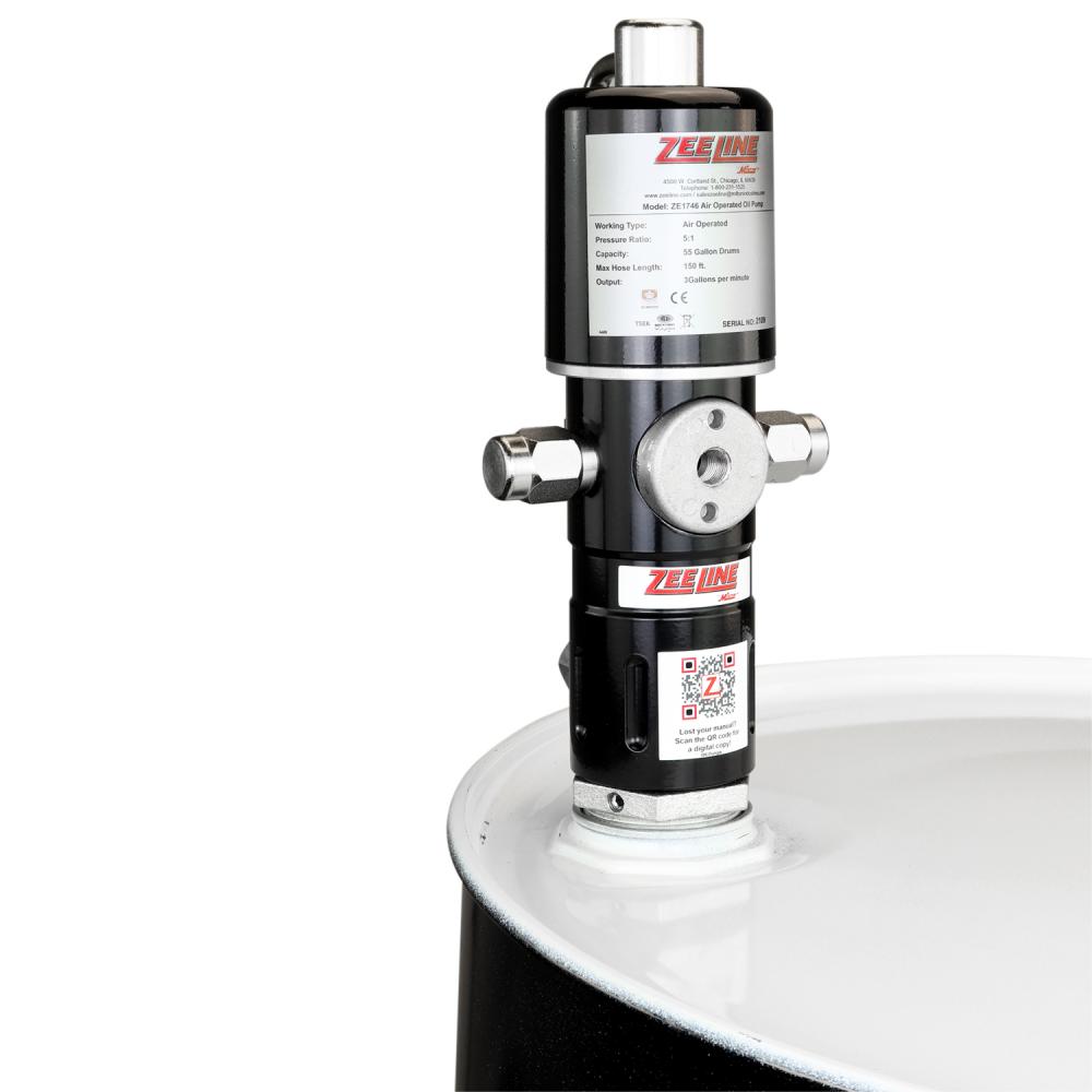 5:1 Pneumatic Piston Pump For 55-Gallon Drums<span class=' ItemWarning' style='display:block;'>Item is usually in stock, but we&#39;ll be in touch if there&#39;s a problem<br /></span>