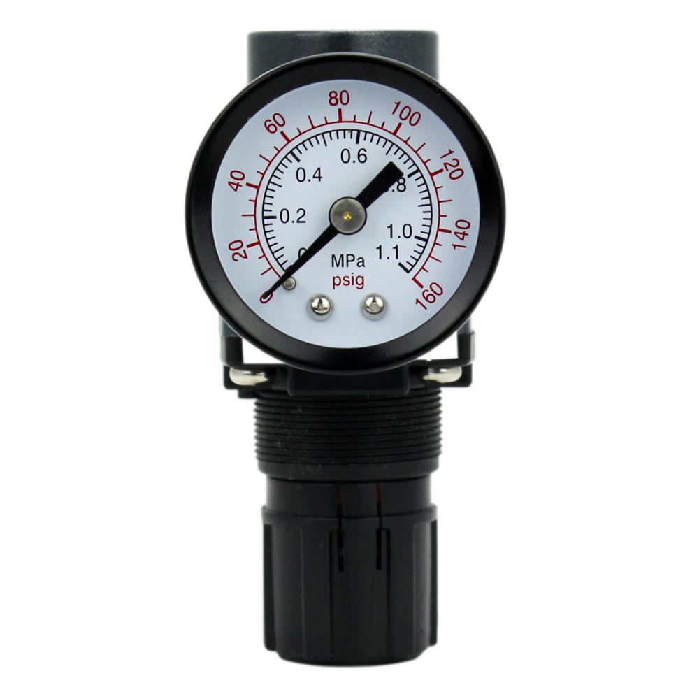 EXELAIR® by Milton® FRL (Mini) Air Regulator - 1/4&#34; NPT (EX25R-02)<span class='Notice ItemWarning' style='display:block;'>Item has been discontinued<br /></span>