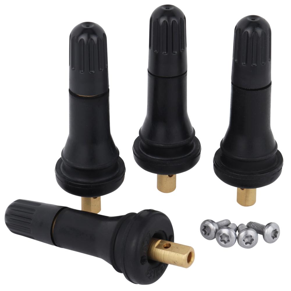 Milton Tire Valve Stem, 2-1/4-in Parallel TPMS Tubeless Tire Valves, .453-in Rubber, 60 PSI - 4 Piec<span class=' ItemWarning' style='display:block;'>Item is usually in stock, but we&#39;ll be in touch if there&#39;s a problem<br /></span>