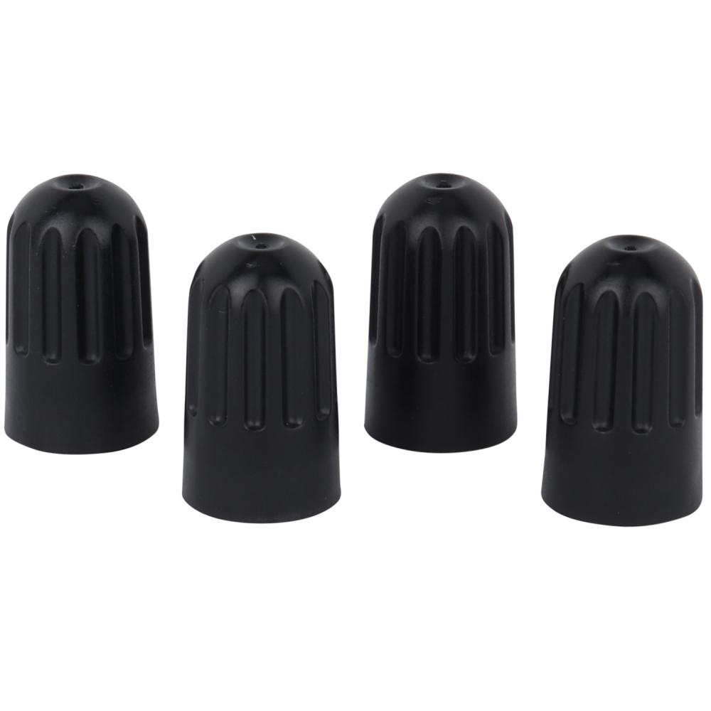 Milton Tire Stem Valve Cap, TPMS Valve Caps Black - 4 Pieces<span class=' ItemWarning' style='display:block;'>Item is usually in stock, but we&#39;ll be in touch if there&#39;s a problem<br /></span>