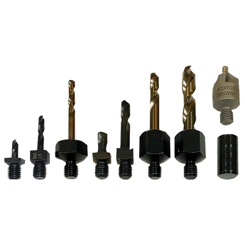 The 9-piece PowerDrive Accessory Pack includes seven machine-shop grade threaded bits in multiple si<span class=' ItemWarning' style='display:block;'>Item is usually in stock, but we&#39;ll be in touch if there&#39;s a problem<br /></span>