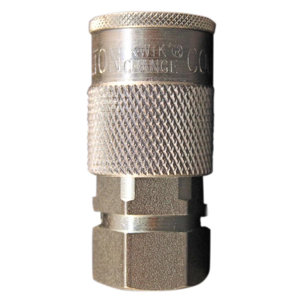 Milton Industrial Air Coupler Tool Fitting, H-style 3/8&#34; FNPT Steel Air Tool Fitting - 1835 (Box<span class=' ItemWarning' style='display:block;'>Item is usually in stock, but we&#39;ll be in touch if there&#39;s a problem<br /></span>