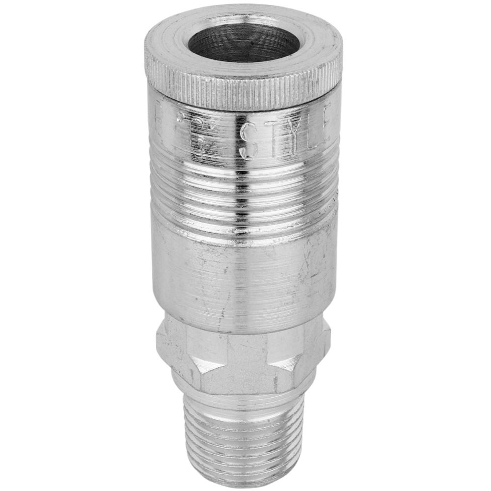 Milton High-Flow Air Coupler G-Style 1/2-in MNPT, 1/2-in flow size Steel Quick-connect Coupler Air T<span class=' ItemWarning' style='display:block;'>Item is usually in stock, but we&#39;ll be in touch if there&#39;s a problem<br /></span>