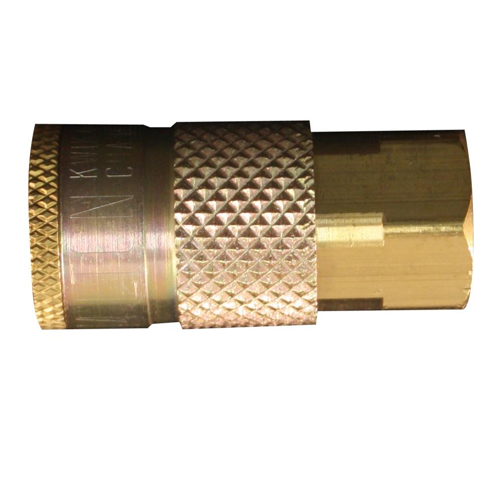 Milton Air Coupler 1/4&#34; NPT Female Brass, T-Style Air Compressor Quick Connect Air Coupler, S-78<span class=' ItemWarning' style='display:block;'>Item is usually in stock, but we&#39;ll be in touch if there&#39;s a problem<br /></span>