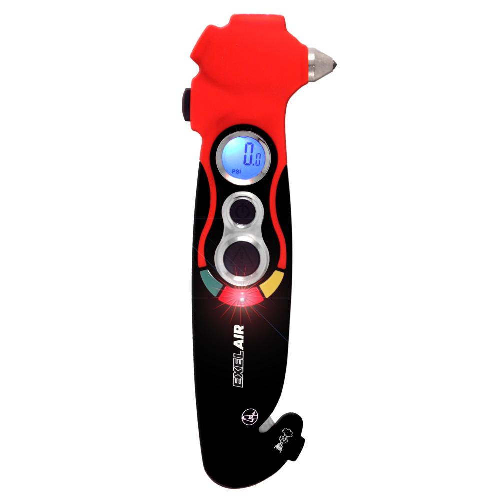 EXELAIRâ„¢ by Milton EX999008 8:1 Digital Tire Gauge Auto Emergency Tool<span class=' ItemWarning' style='display:block;'>Item is usually in stock, but we&#39;ll be in touch if there&#39;s a problem<br /></span>