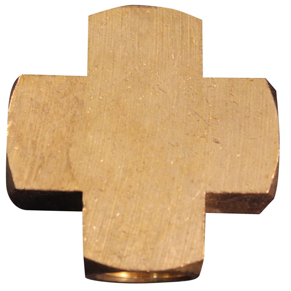 FEMALE CROSS 3/8&#34;NPT<span class=' ItemWarning' style='display:block;'>Item is usually in stock, but we&#39;ll be in touch if there&#39;s a problem<br /></span>