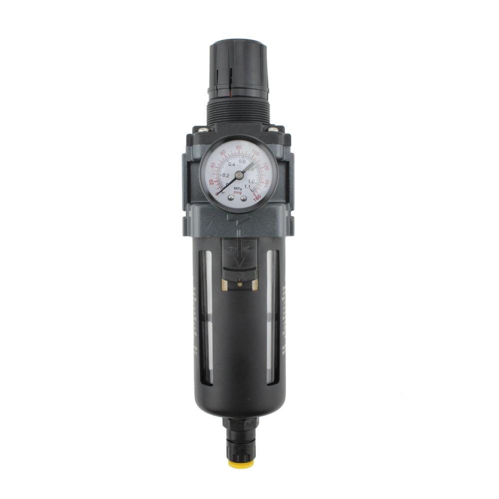 EXELAIRâ„¢ by Milton FRL (Piggyback) Air Filter & Regulator - 1/2(EX45PB40A-04P)<span class=' ItemWarning' style='display:block;'>Item is usually in stock, but we&#39;ll be in touch if there&#39;s a problem<br /></span>