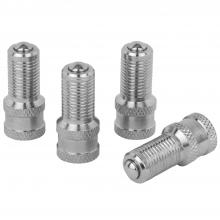 Milton s-DBLSEAL-CAP - Milton Tire Stem Valve Cap, TPMS Snap-In Double Seal Tire Valve and Cap - 4 Pieces