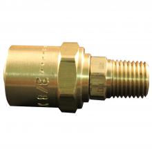 Milton 621-11 - 1/4" MNPT 11/16" OD Reusable Hose End Fitting - Box of 10