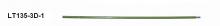 Milton LT135-3D-1 - 15" Extension - GREEN IN COLOR