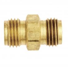 Milton S-649W - 1/4" NPS Hex Nipple Hose Fitting (2/card)