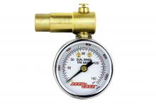 Milton MG160BX - ACCU-GAGE® Shrader Valve Dial Tire Pressure Gauge, with Bleeder Valve, 0-160 PSI Bicycle Tire Gauge,