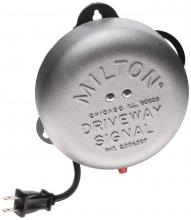 Milton 805 - Milton Self-Contained Driveway Signal Bell, 6-foot Power Cord, For Driveway Signal Bell Alarm System