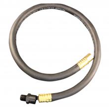 Milton s-680-2 - Milton® (S-680-2) 30-Inch 3/8" ID x 1/4" NPT Snubber Air Hose - Full 360 Swivel