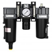 Milton EX45FRL40A-02M - EXELAIR® by Milton® FRL Air Filter, Regulator, and Lubricator System - 1/4" NPT