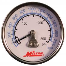 Milton 1192 - High Pressure Gauge, 1/4" NPT