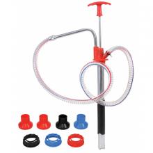 Milton ZE353 - Hand Pump w/ Pail Spout Adapters, Hose & Nozzle