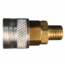 Milton S-756 - 1/4" MNPT M-Style® Push Type Coupler