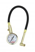 Milton RA60X - ACCU-GAGE® Dial Tire Pressure Gauge, Air Pressure Gauge, Right Angle Air Chuck, 11" Hose, 0-60 P