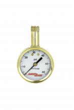 Milton 60XG - Dial Tire Pressure Gauge, Air Pressure Gauge, Straight Foot Air Chuck, 1/4" NPT, 0-60 PSI Motorc