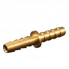 Milton 642BK - Milton Air Hose Mender Fitting, 3/8-in ID Hose Barb End Fitting, Straight Brass Barbed Air Hose Repa