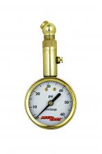 Milton S60XA - ACCU-GAGE® Dial Tire Pressure Gauge, Air Pressure Gauge, Swivel Angle Air Chuck, 0-60 PSI Motorcycle