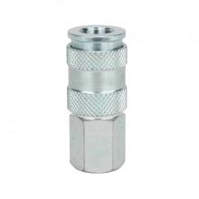 Milton S-764ST - 1/4" FNPT High Flow (V-Style) Quick-Connect Steel Coupler