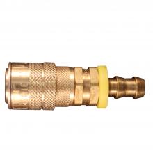 Milton 1717-6BK - 3/8" Hose Barb M-Style® Push On and Lock Coupler - Box of 50