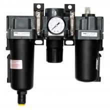 Milton EX45FRL40A-04M - EXELAIR® by Milton® FRL Air Filter, Regulator, and Lubricator System - 1/2" NPT