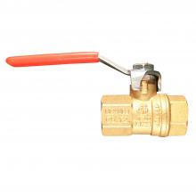 Milton S-1094-4 - 1/4" NPT Female Full Port Brass Ball Valve (1/card, 1-Pack)