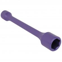 Milton LT1500EE - LT1500 Series Wheel Torque Master Socket, 22mm, 140 ft/lbs, 190 N.M., Safety Purple