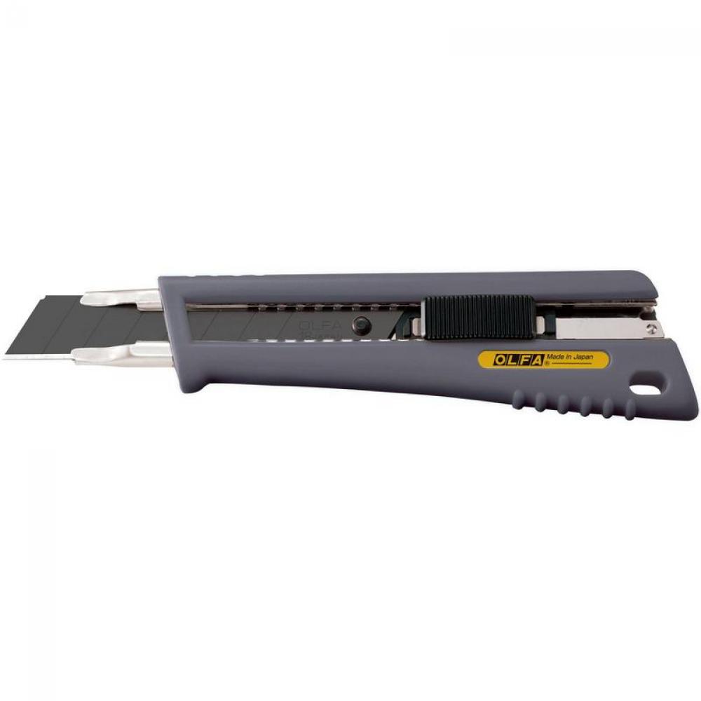 18mm NL-AL Rubber-Grip Auto-Lock HD Utility Knife<span class=' ItemWarning' style='display:block;'>Item is usually in stock, but we&#39;ll be in touch if there&#39;s a problem<br /></span>