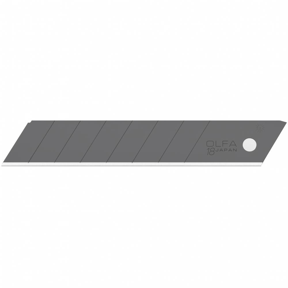 LBB-5B 18mm Ultra -Sharp Black Heavy-Duty Snap Blade, Pack of 5<span class=' ItemWarning' style='display:block;'>Item is usually in stock, but we&#39;ll be in touch if there&#39;s a problem<br /></span>