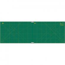 OLFA 9893 - Double-Sided Self-Healing Rotary Mat w/Clips, 23" x 70"