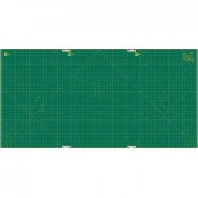 OLFA 9894 - Double-Sided Self-Healing Rotary Mat w/Clips, 35" x 70"