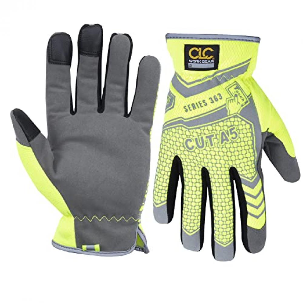 CUT A5 HI-VIZ UTILITY WORK GLOVES - XL<span class=' ItemWarning' style='display:block;'>Item is usually in stock, but we&#39;ll be in touch if there&#39;s a problem<br /></span>